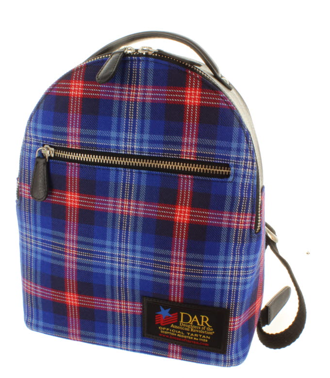 Handbag, Purse, Tartan Backpack, DAR Tartan